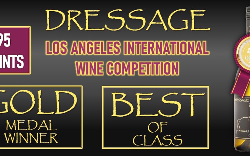 Dressage Chardonnay Wins Gold Medal/Best of Class/95 Point Score