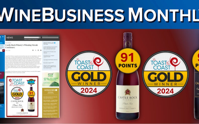 Wine Business Monthly – Toast of the Coast Gold Medals