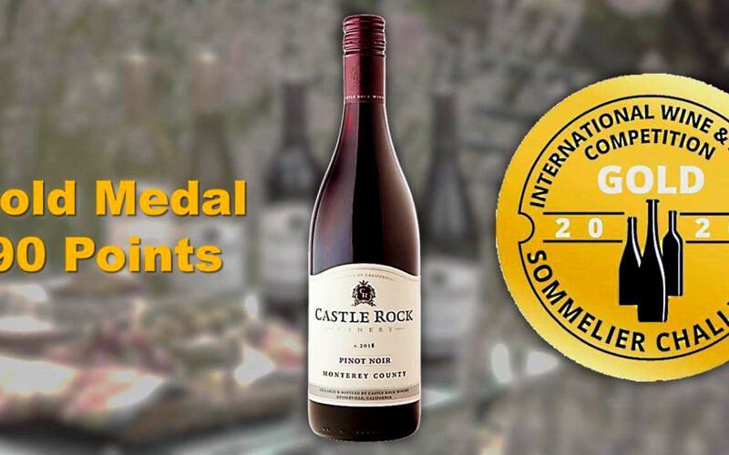 2018 Monterey County Pinot Noir – Gold Medal/90 Points