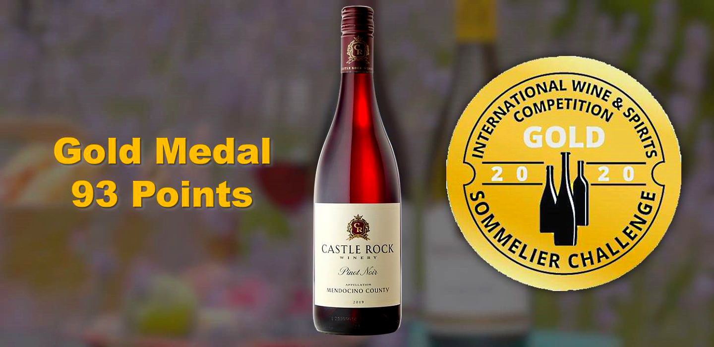 2019 Mendocino County Pinot Noir – Gold Medal/93 Points