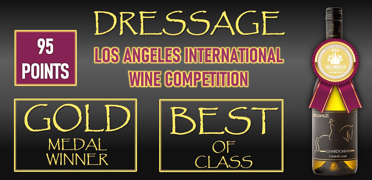 Dressage Chardonnay Wins Gold Medal/Best of Class/95 Point Score