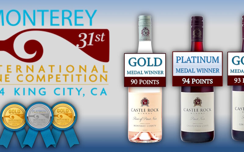Monterey International Wine Competition – Platinum and Gold Medal Winners